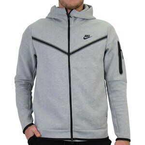 Nike Tech Fleece Hoodie Zip Up Jacket Men's Size 3XL Gray Black CU4489-063 NWT